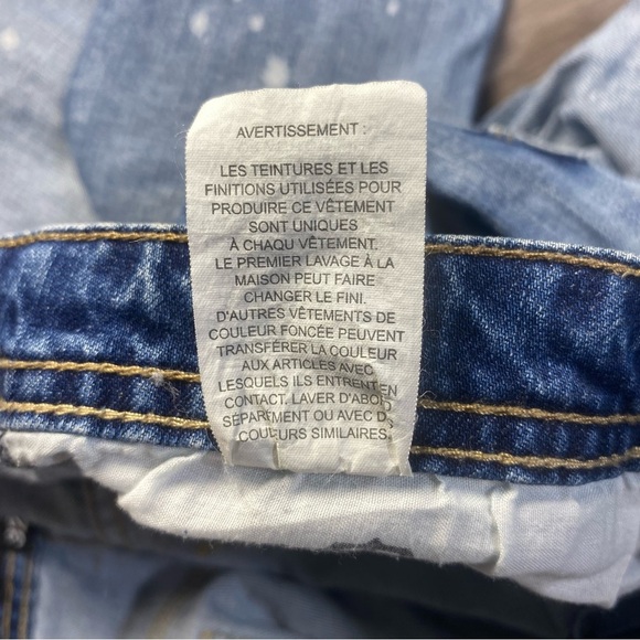 Empyre Men’s Distressed Skinny Jeans Size 32 Light Wash - Picture 5 of 12